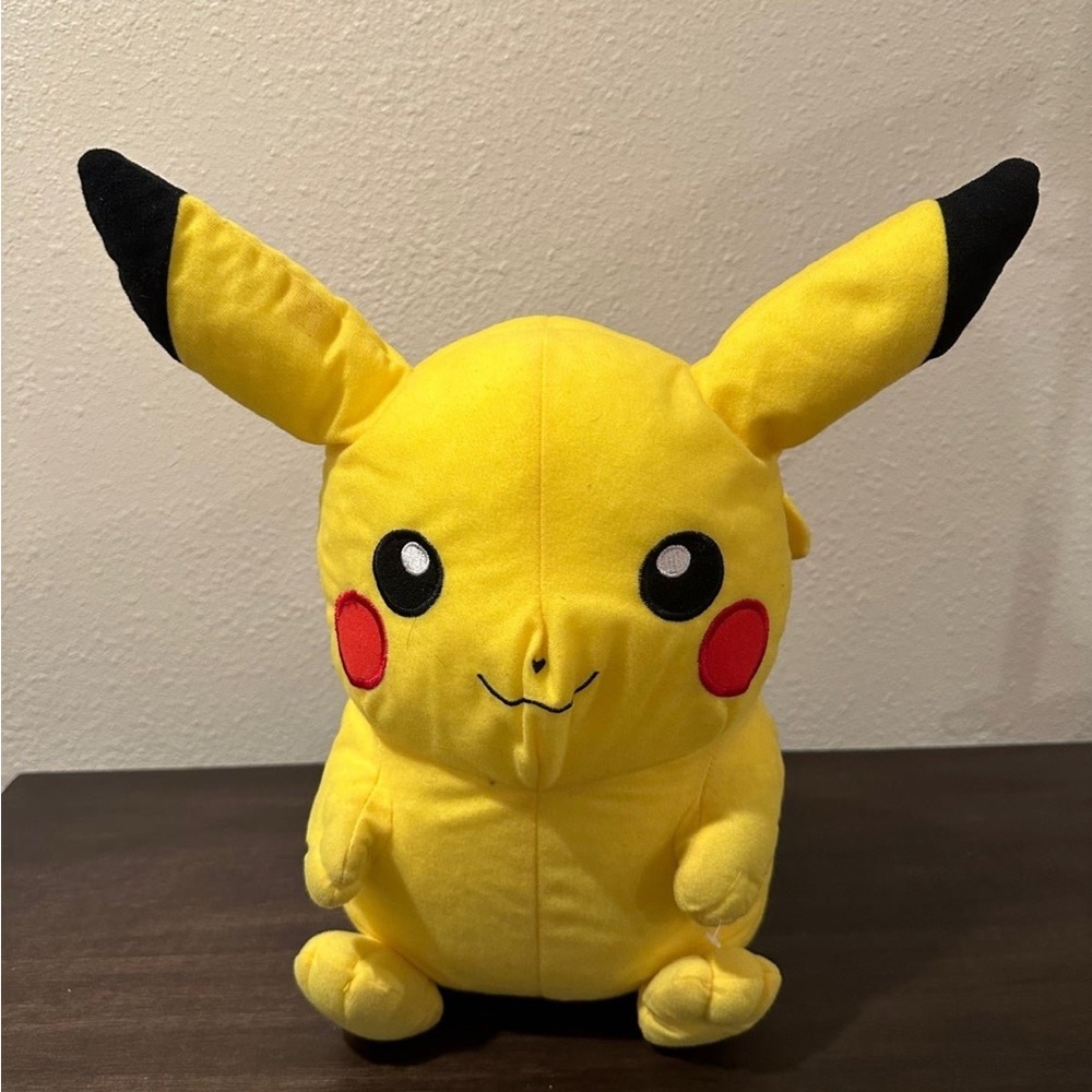 13” POKEMON Pikachu JUMBO Plush Styrofoam filled Toy Factory